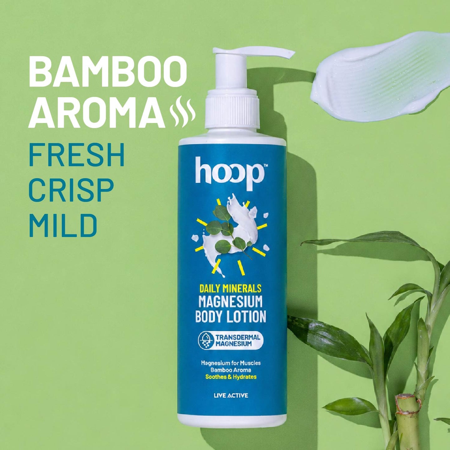 hoop bamboo magnesium lotion