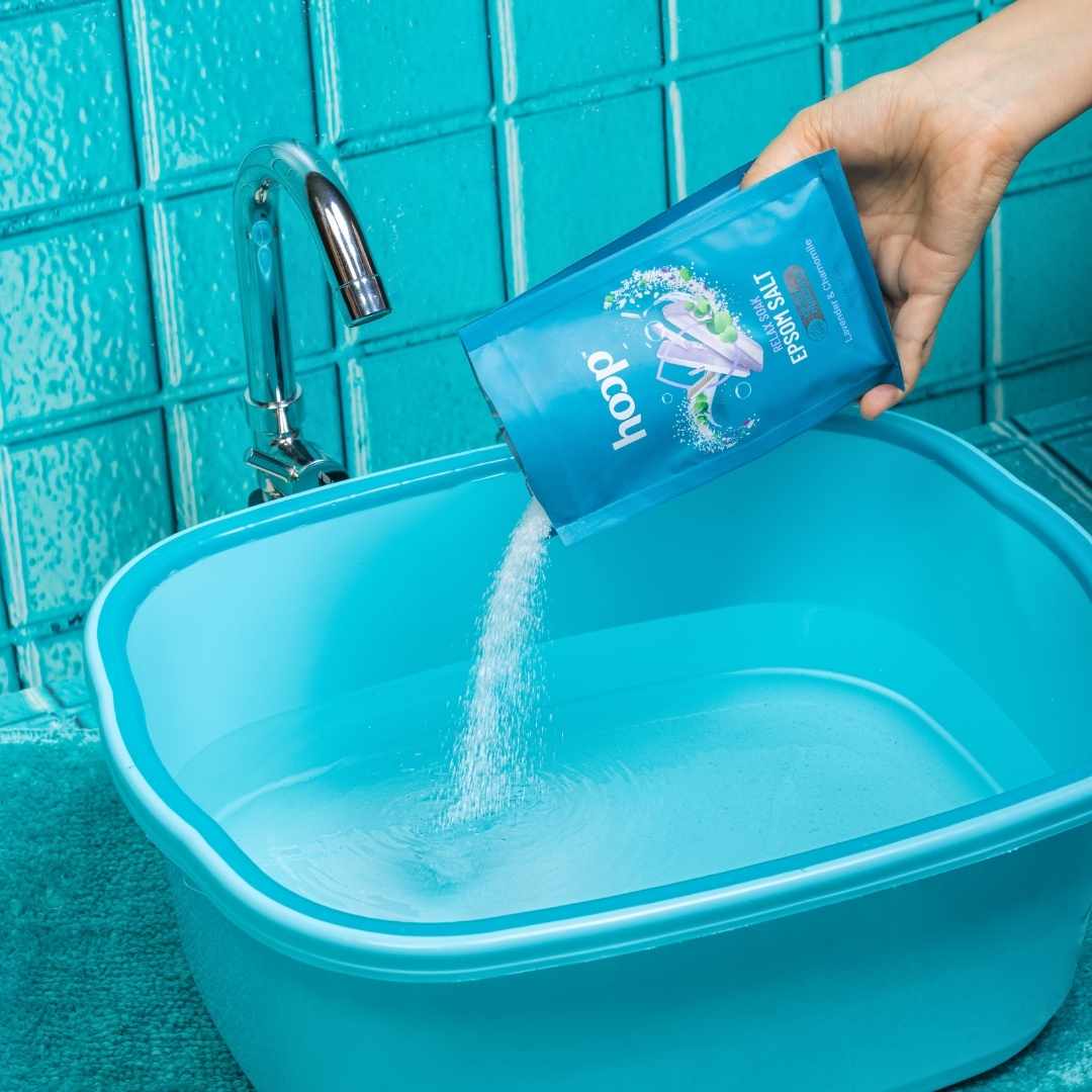 hoop epsom salt lavender