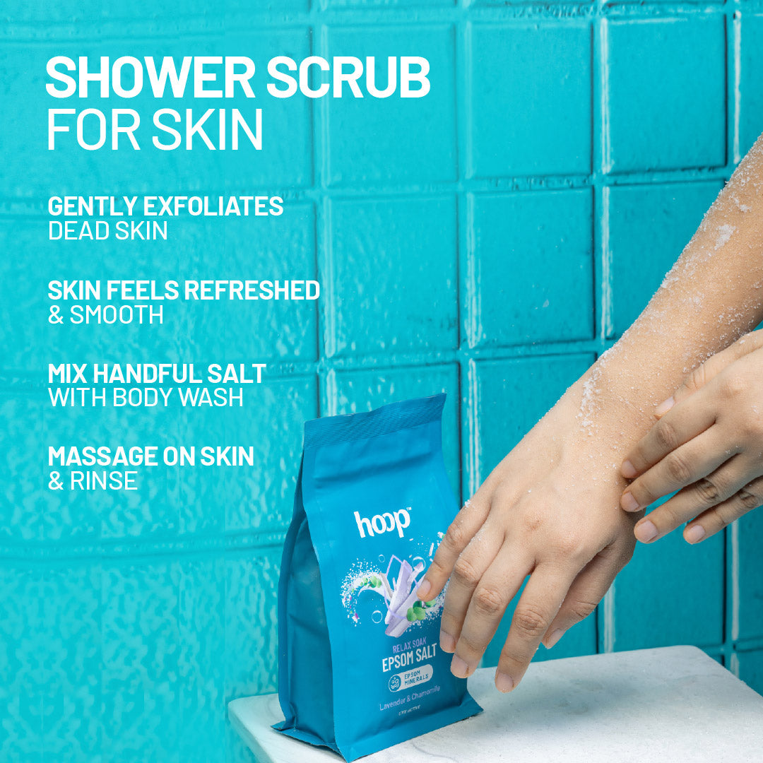 hoop epsom salt lavender