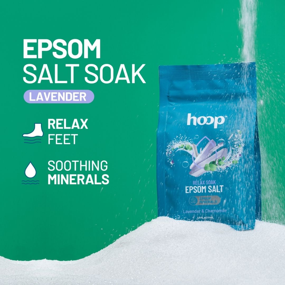 hoop epsom salt lavender