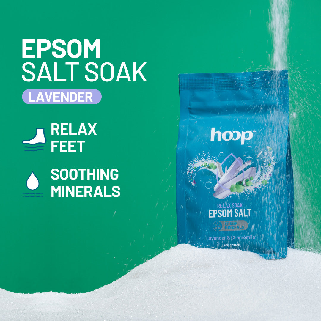 hoop epsom salt lavender