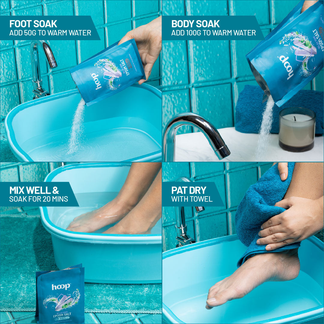 hoop epsom salt lavender