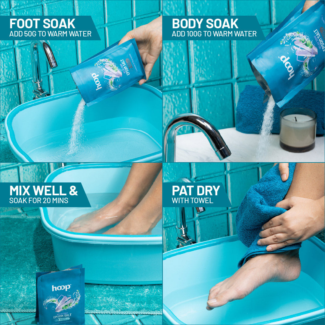 hoop epsom salt lavender
