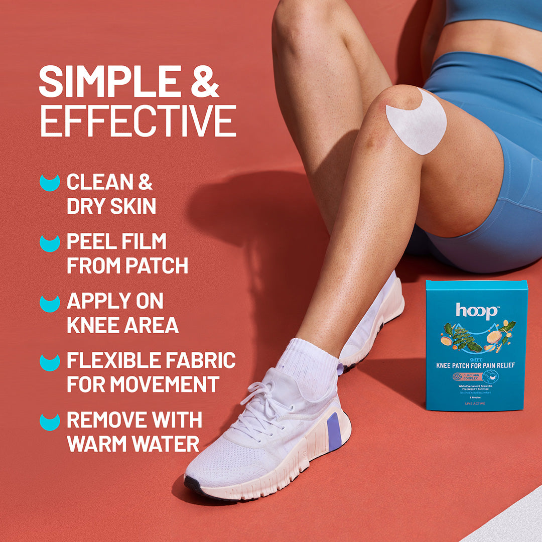 hoop knee patch for pain relief