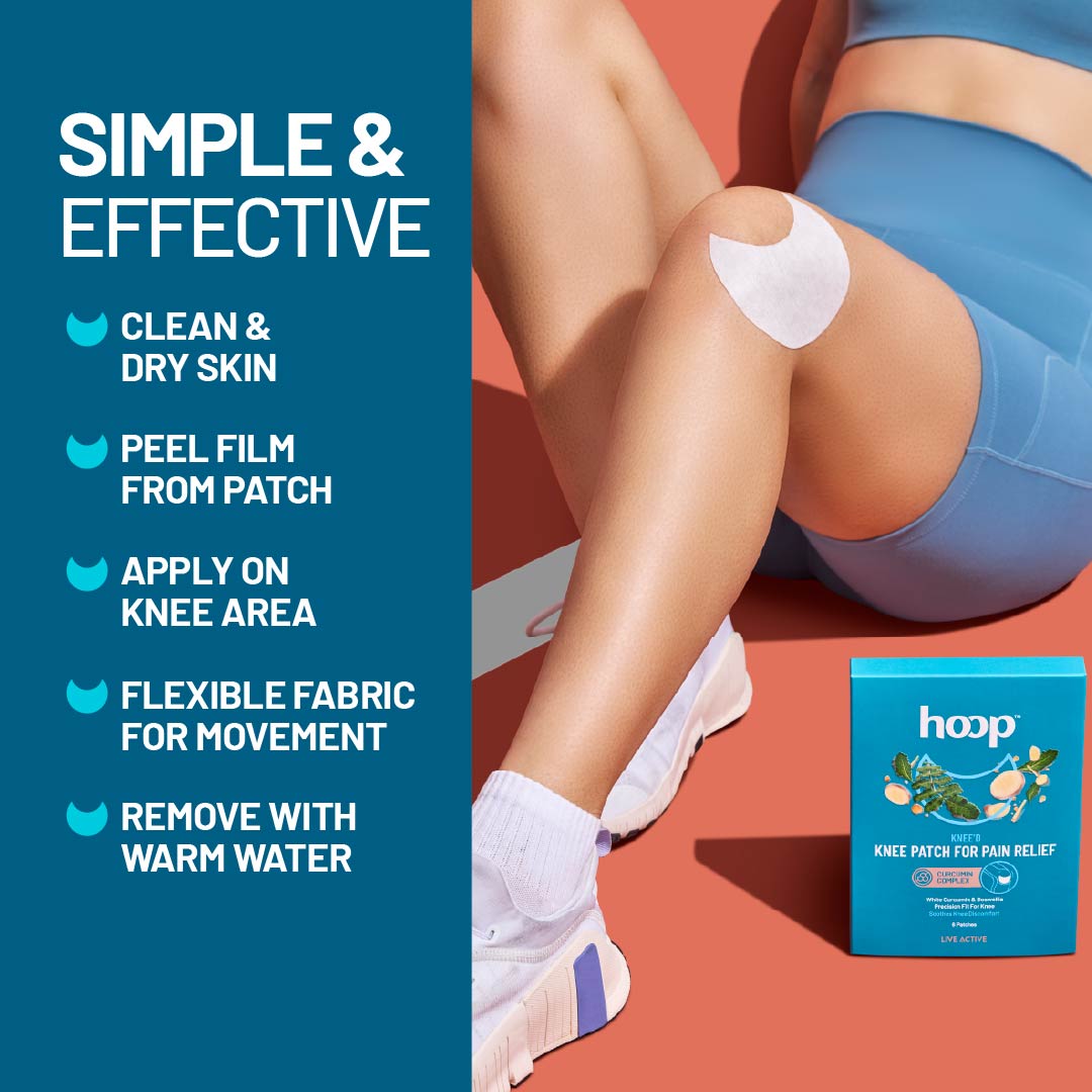 hoop knee patch for pain relief