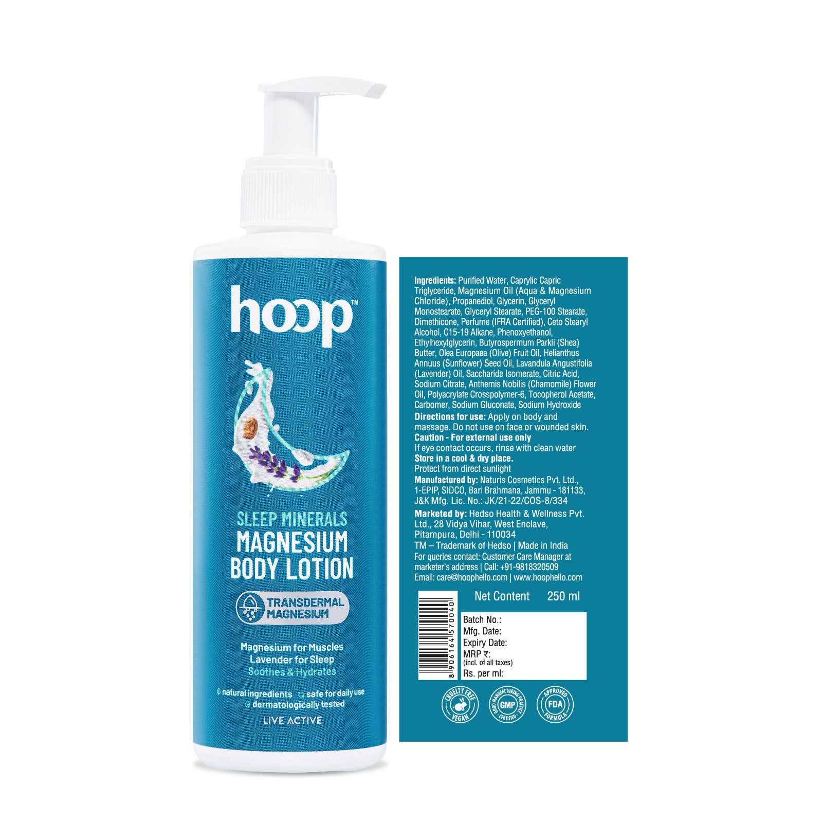 hoop magnesium body lotion magnesium oil magnesium chloride