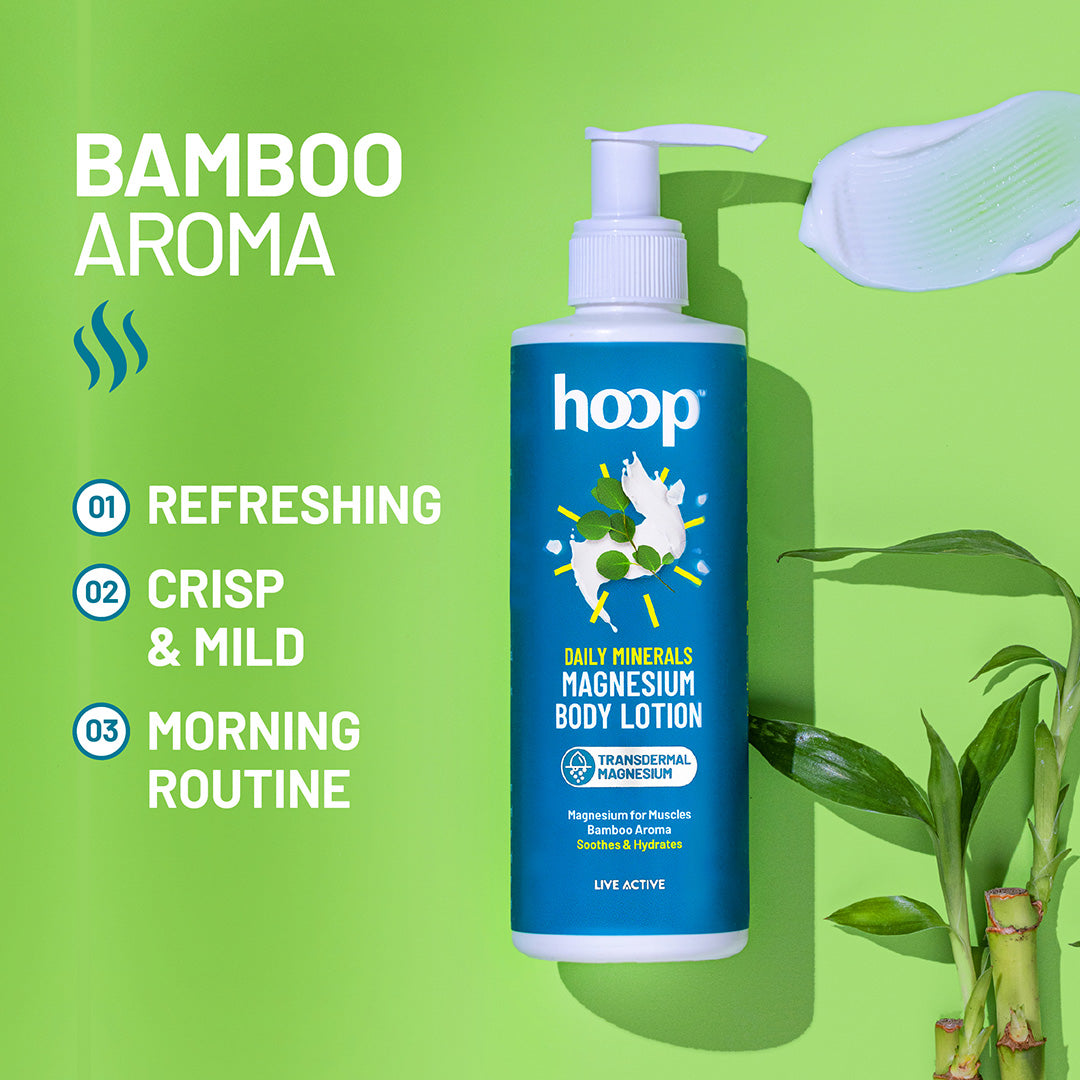 hoop magnesium lotion daily