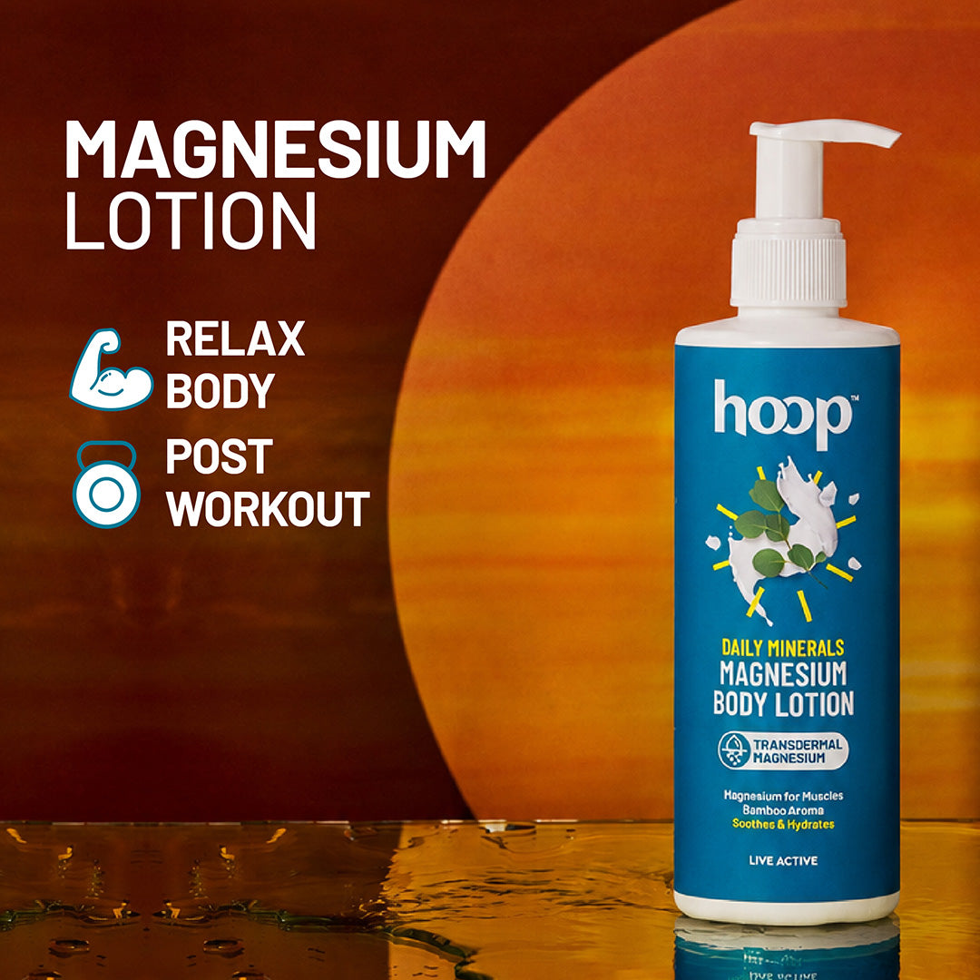 hoop magnesium lotion daily