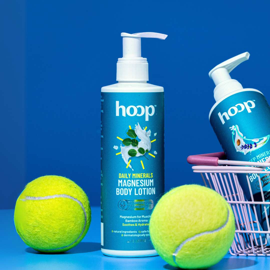 hoop daily magnesium body lotion moisturizer