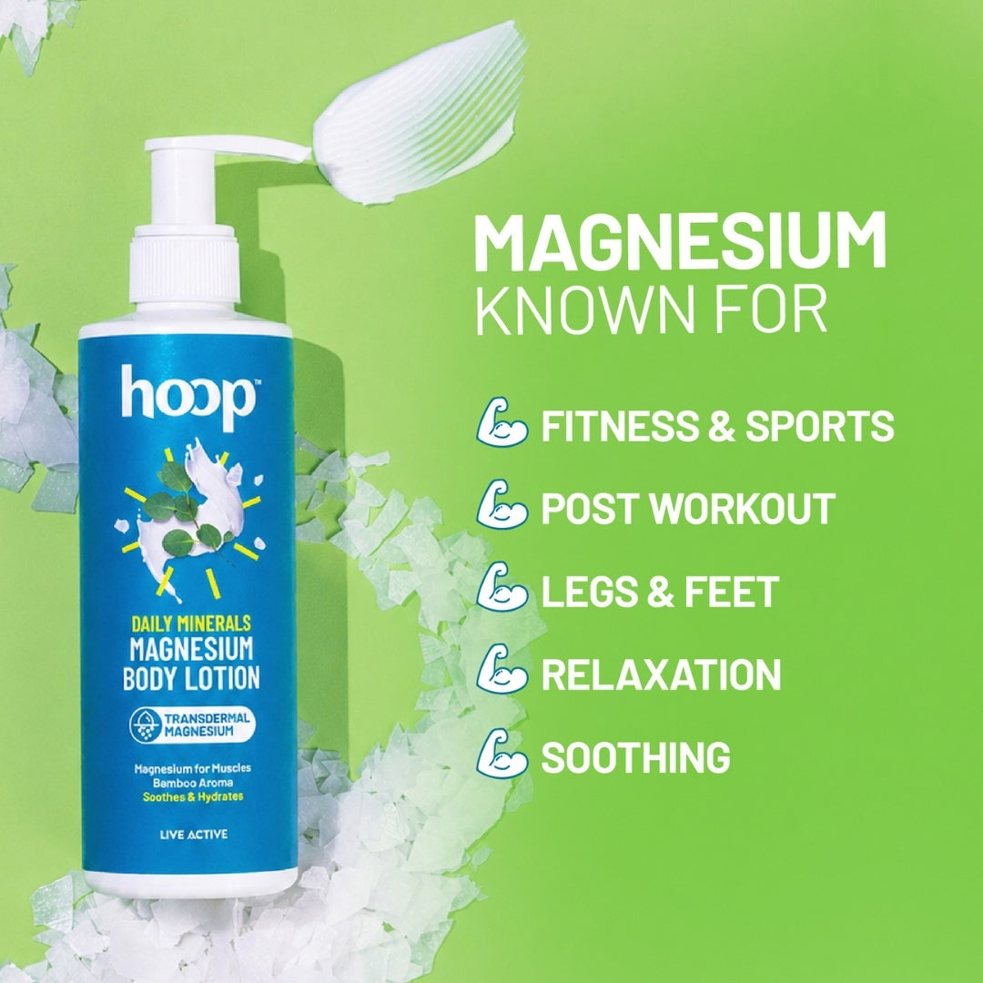 hoop magnesium lotion daily