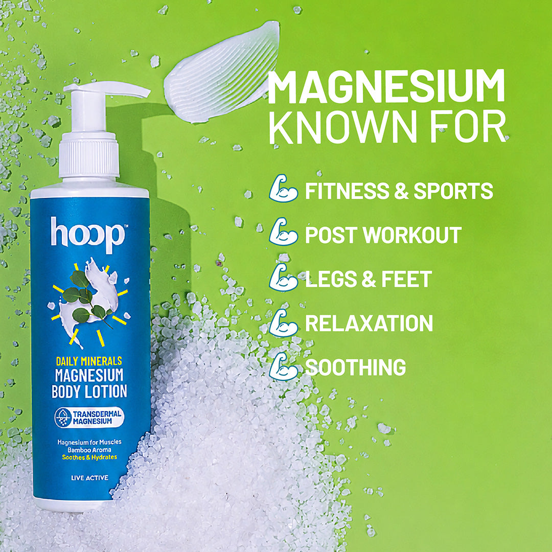 hoop magnesium lotion daily