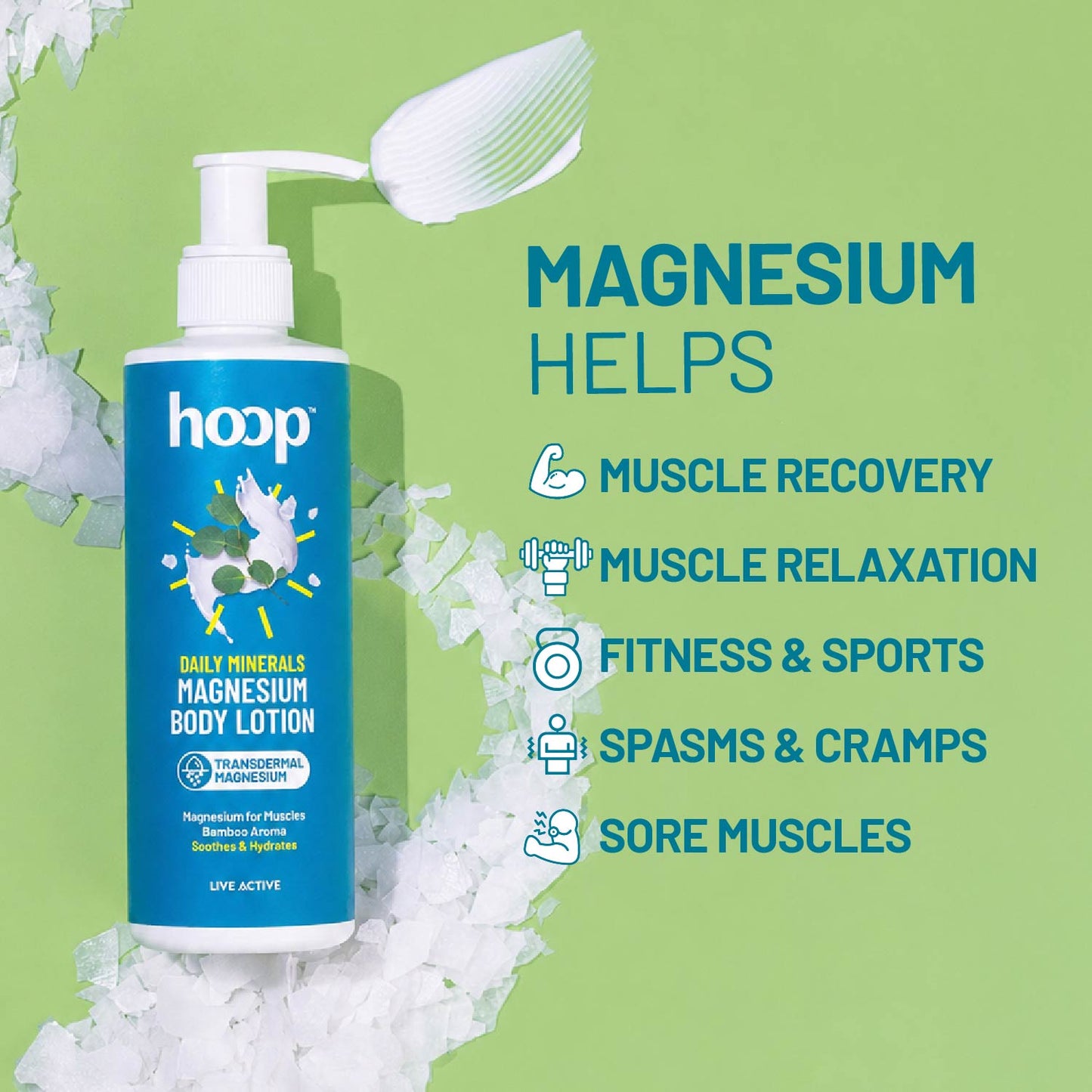 hoop magnesium lotion sore muscle
