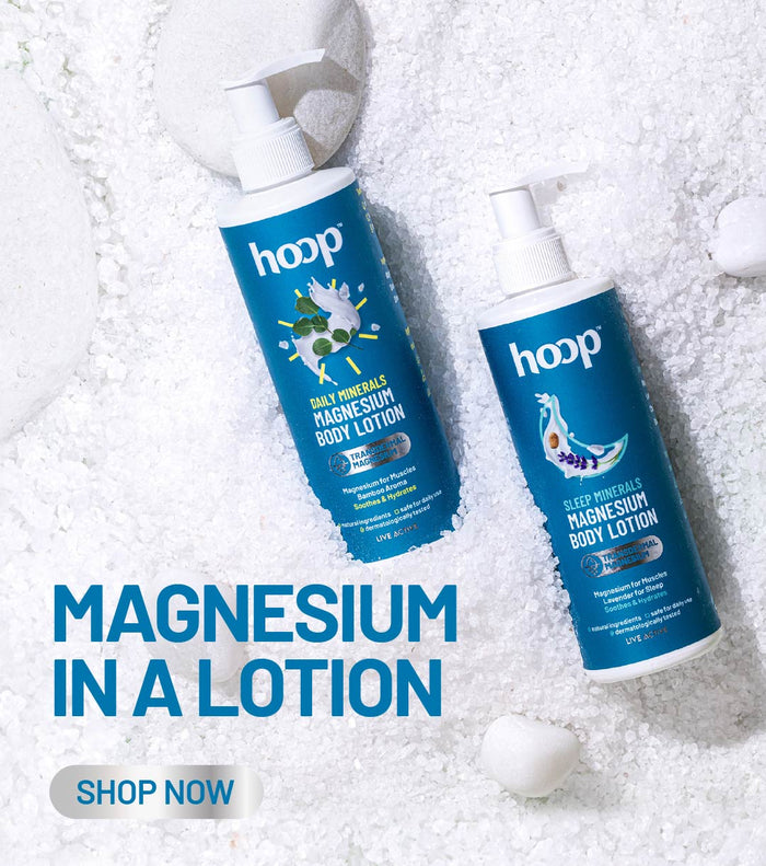 hoop magnesium recovery products muscle recovery lotion