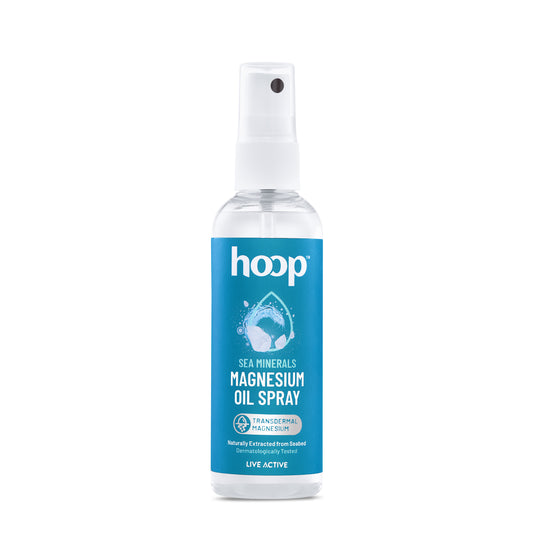 hoop magnesium oil spray relax muscles sleep deep targeted muscle recovery