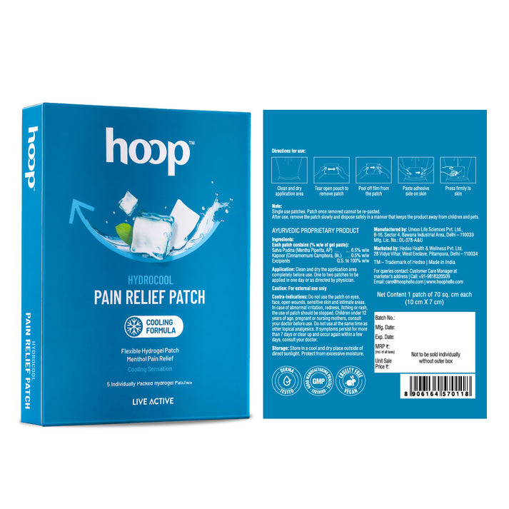 hoop pain relief patch knee pain leg pain back pain shoulder pain cooling pain relief cooling cryotherapy ice pack pain patch