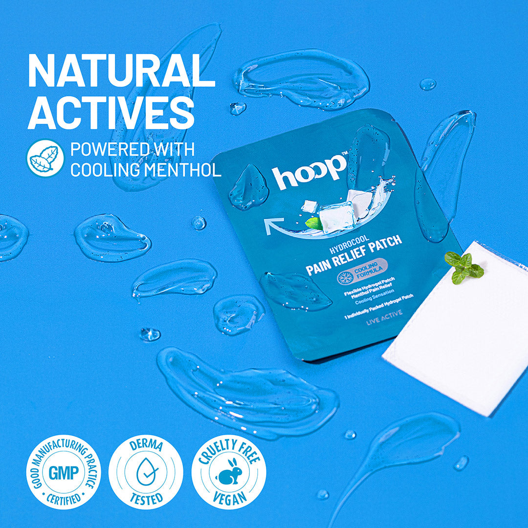 hoop pain relief patch knee pain leg pain back pain shoulder pain cooling pain relief cooling cryotherapy ice pack pain patch