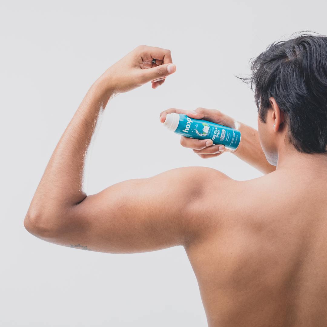 pain relief spray natural menthol