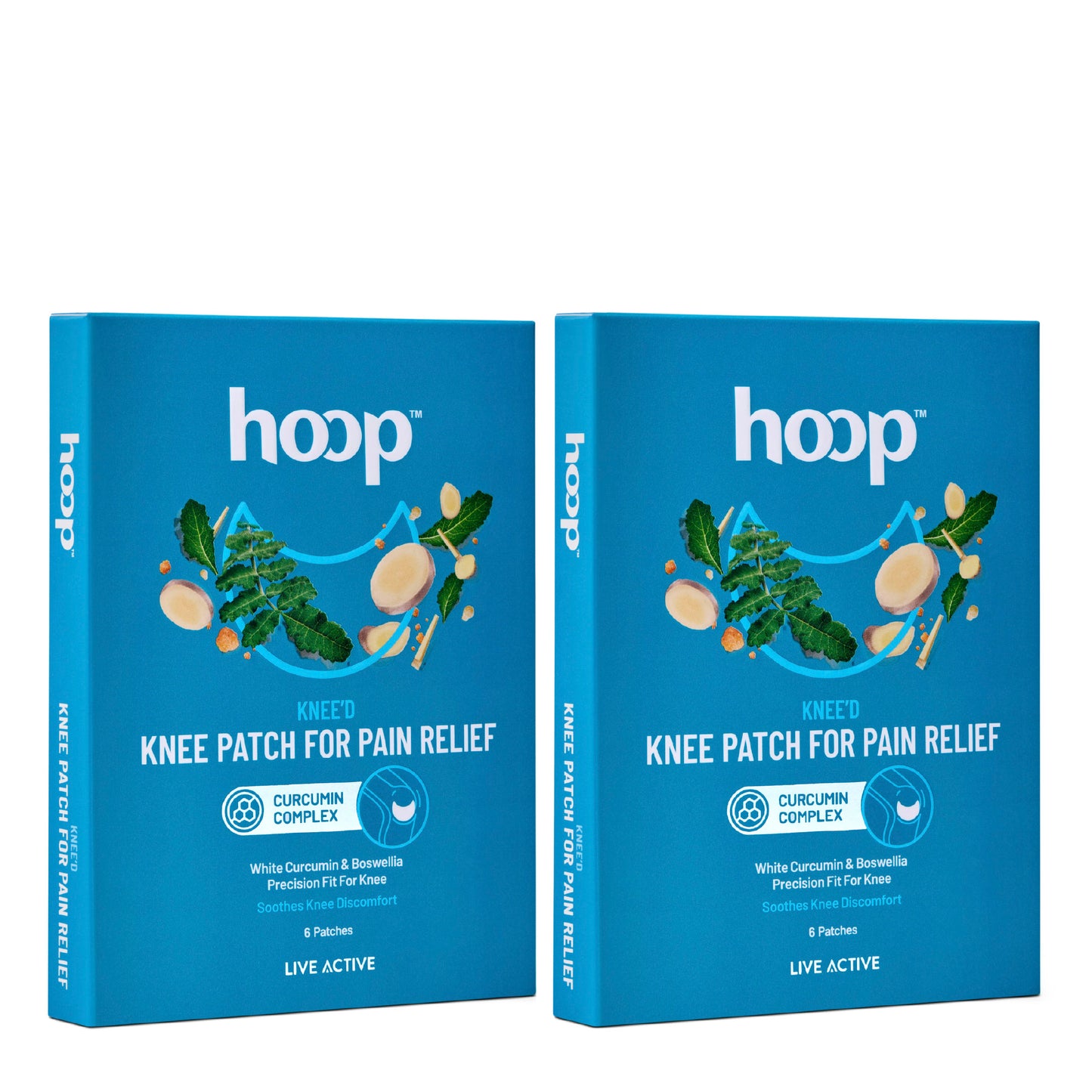 hoop Knee Patch for Pain Relief | Pack of 2