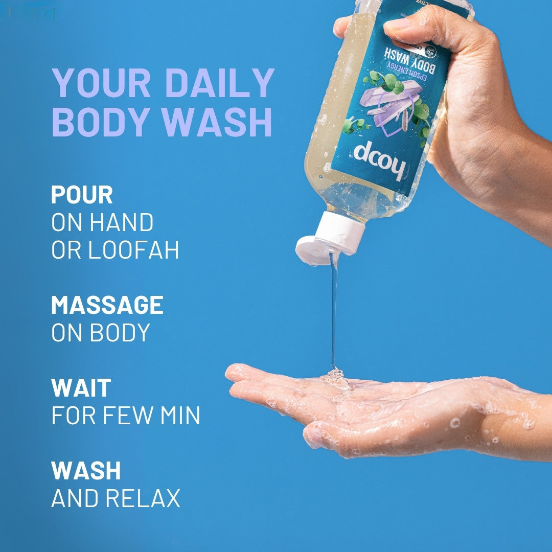 hoop epsom body wash travel relaxation