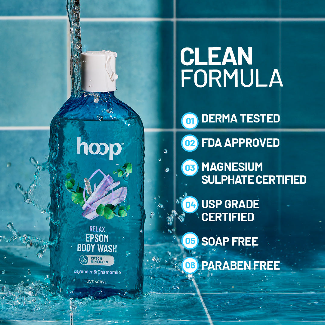 hoop epsom body wash muscle recovery fitness