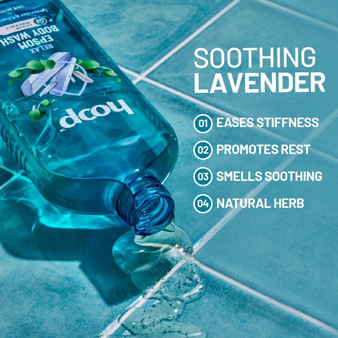 hoop epsom body wash spa shower gel