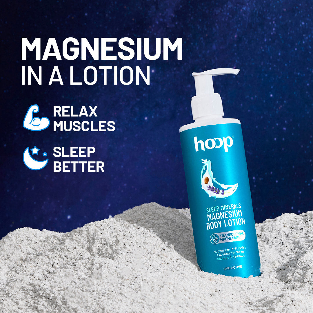 hoop sleep magnesium lotion natural deep sleep