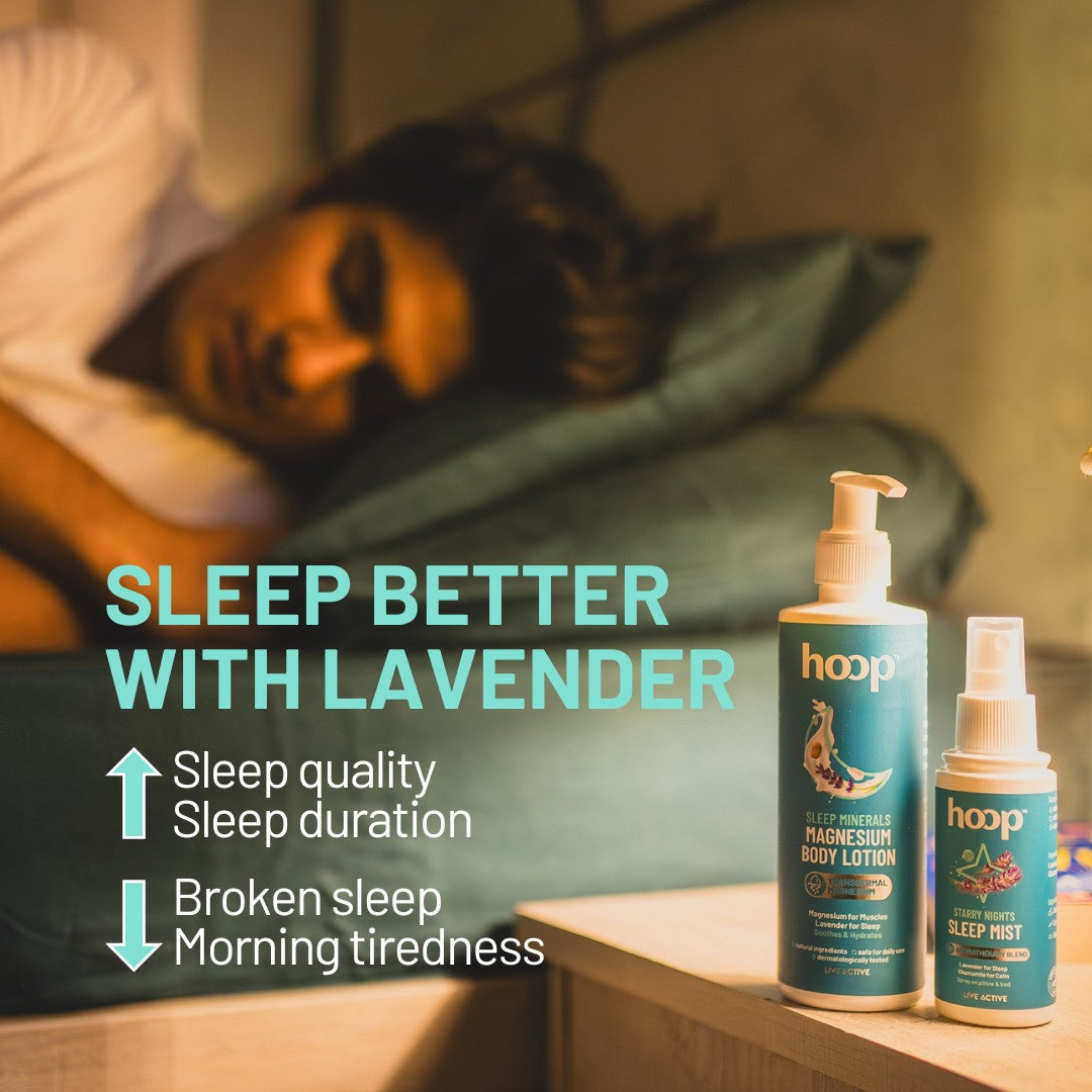 hoop sleep magnesium lotion transdermal therapy