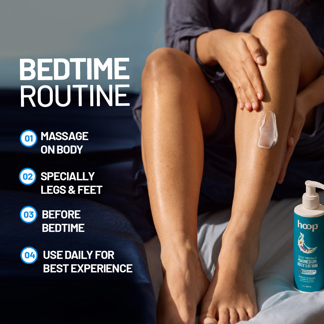 hoop sleep magnesium lotion transdermal therapy