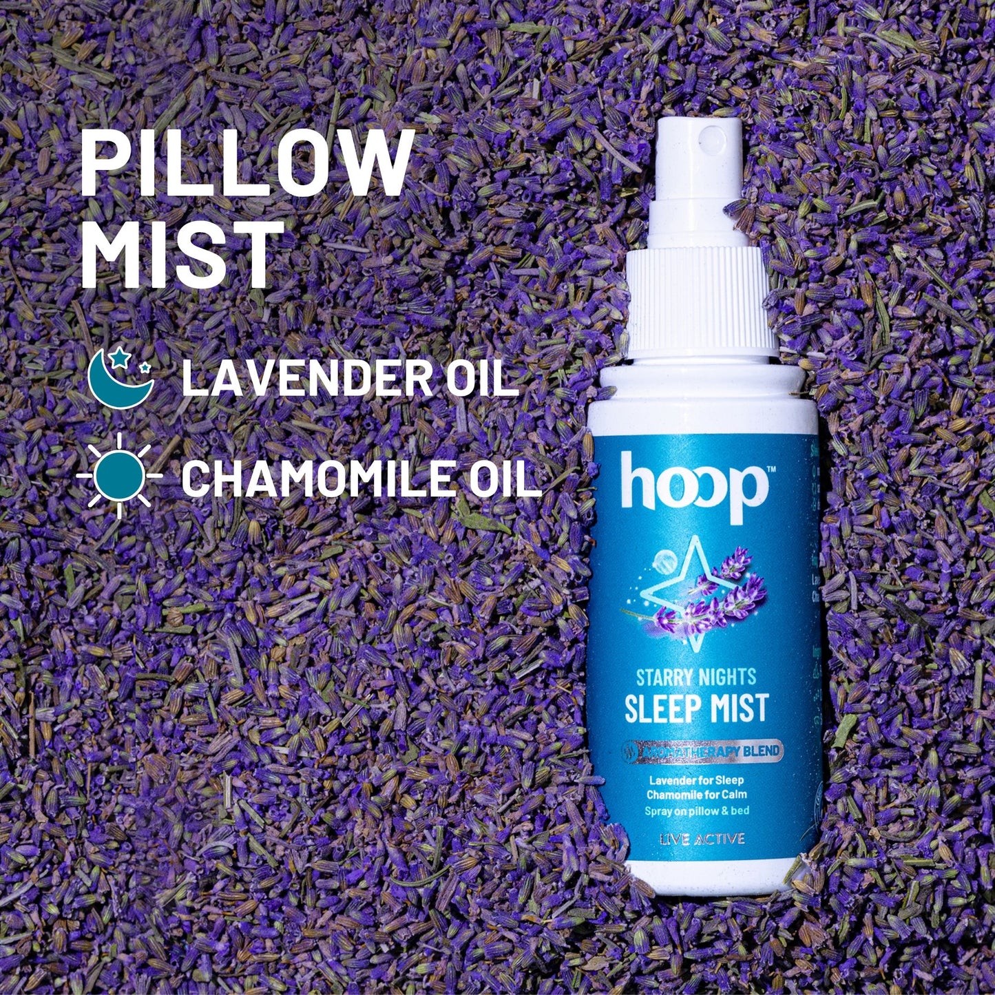 hoop sleep spray skin pillow linen mist