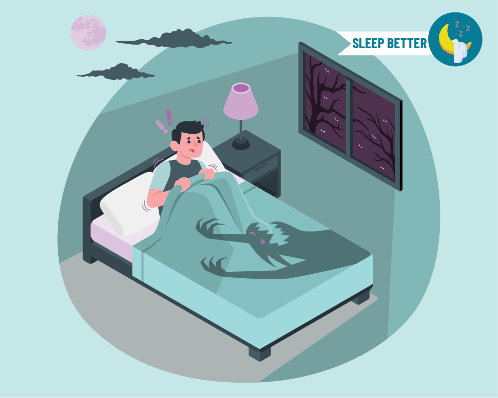 nightmares bad dreams sleep solution