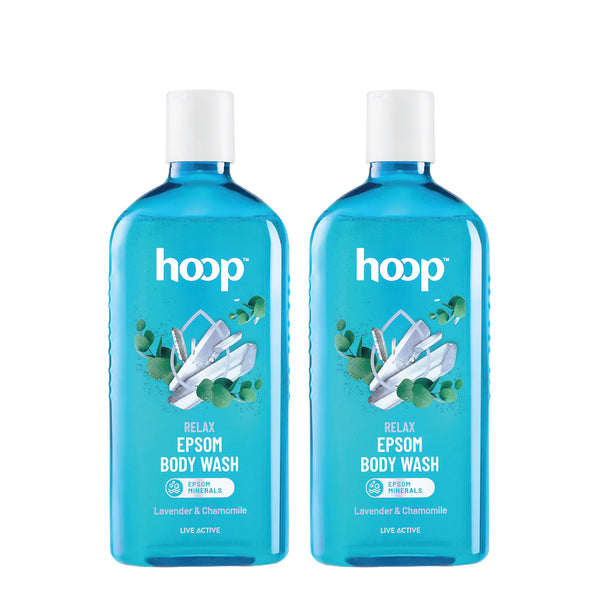 hoop Epsom Body Wash Lavender | Pack of 2