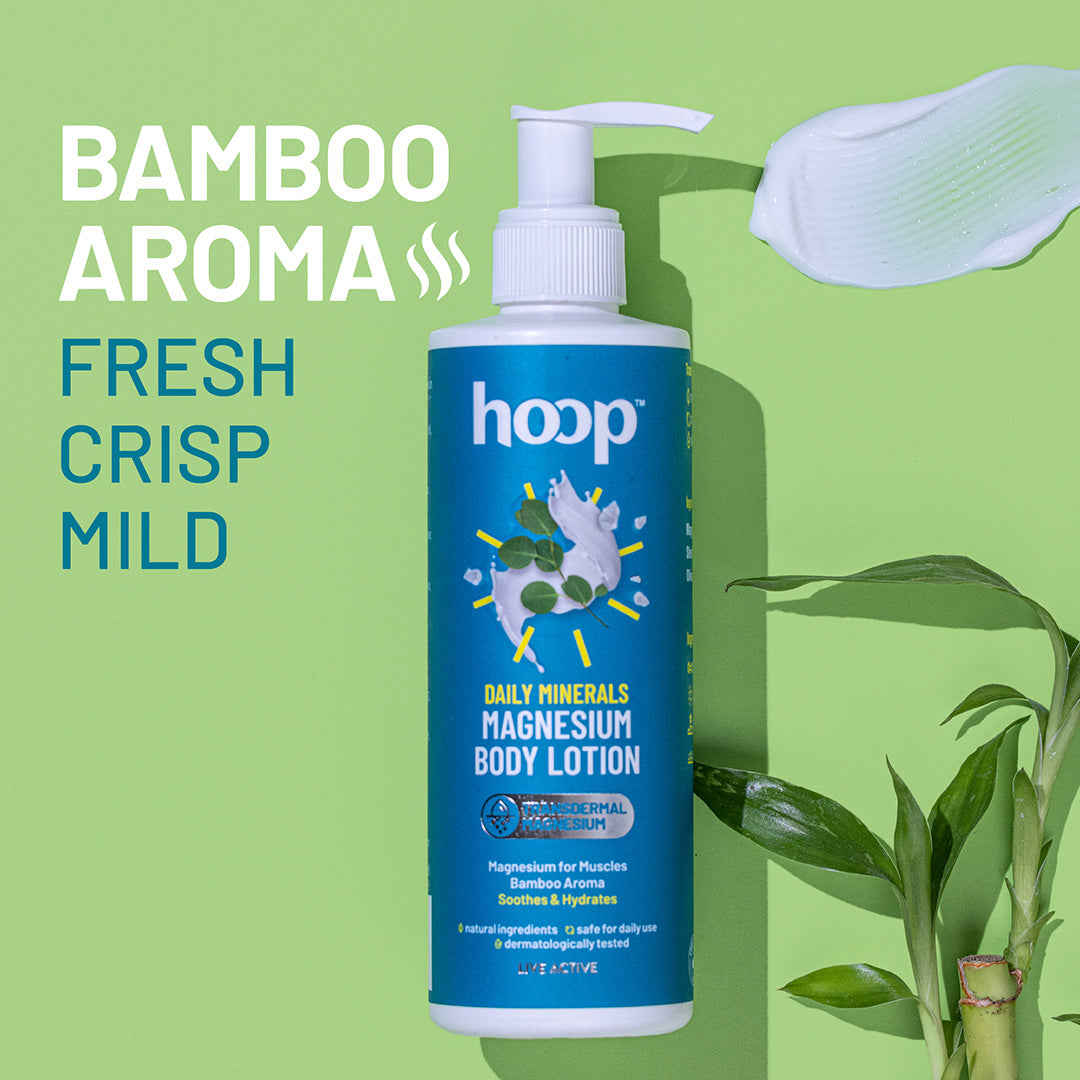 hoop bamboo magnesium lotion