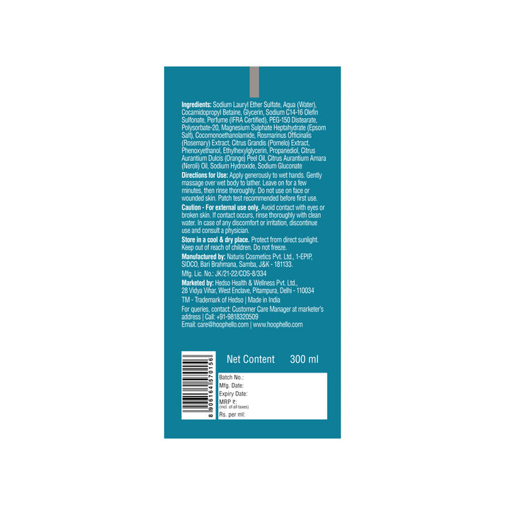 hoop epsom body wash citrus herbs