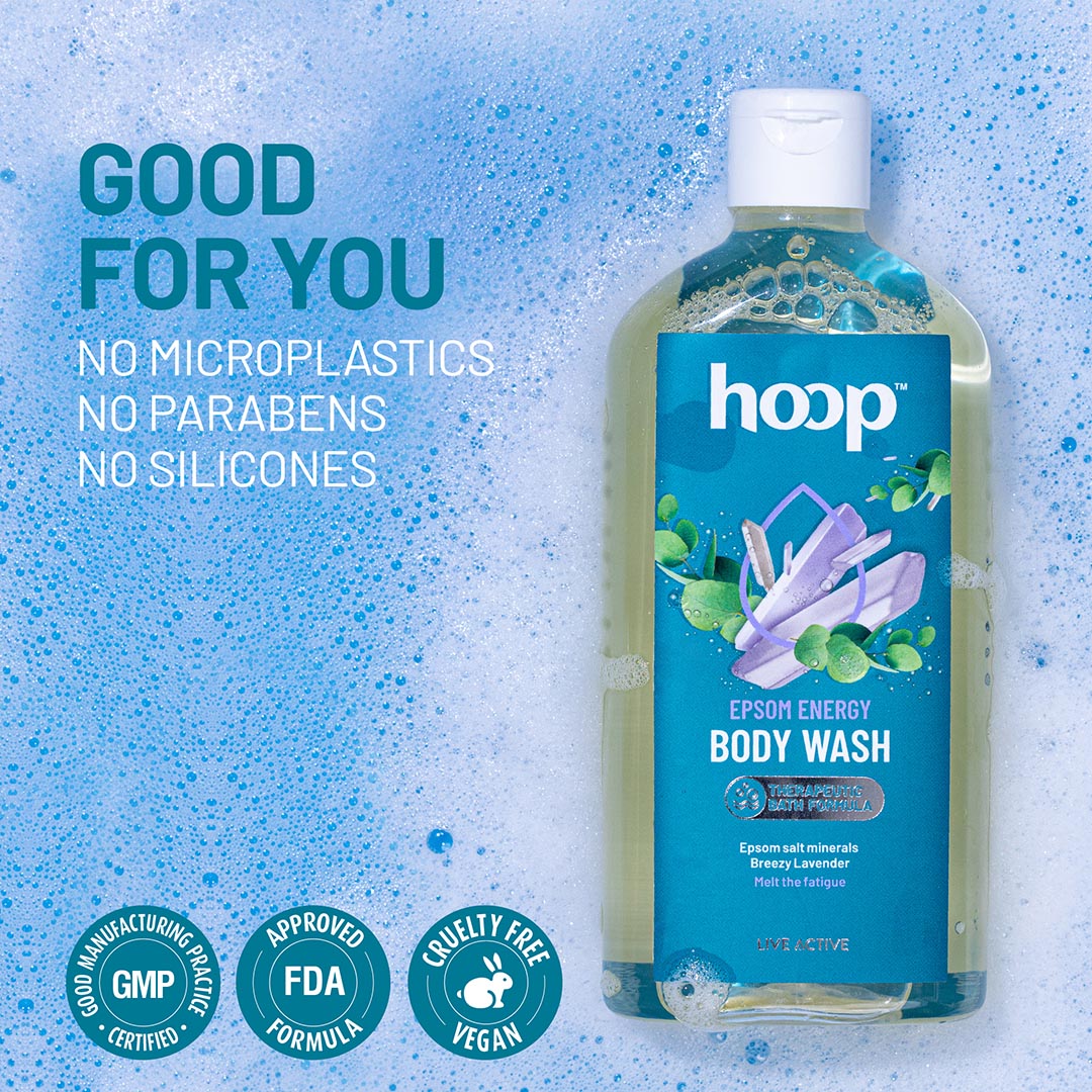 hoop epsom body wash clean formula soap free no parabens no phthalates