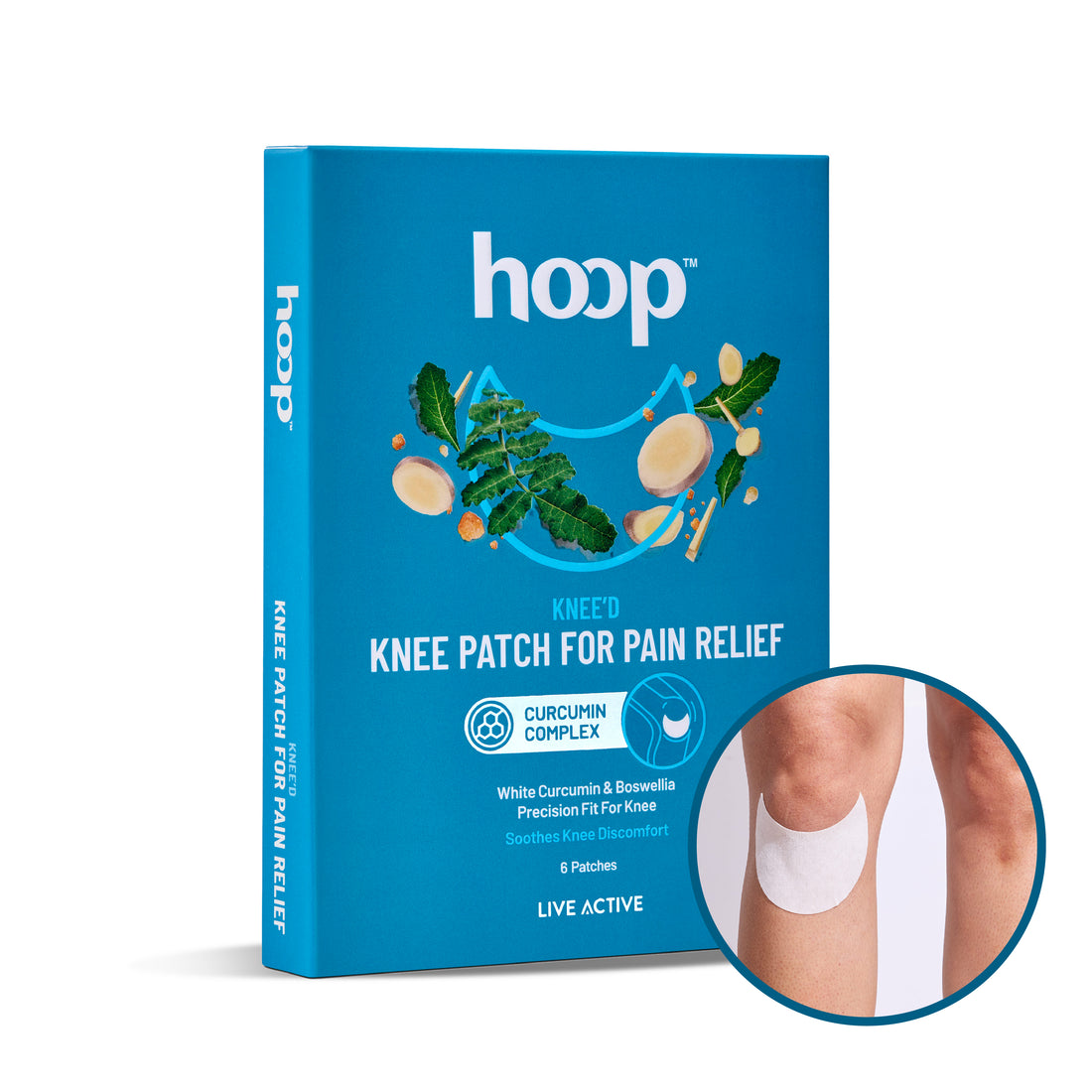 hoop knee patch for pain relief