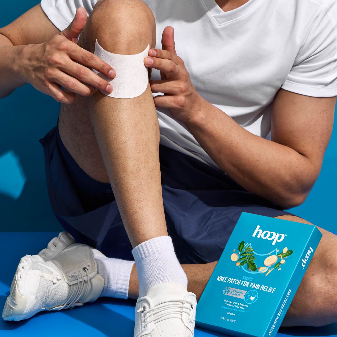 hoop knee patch for pain relief