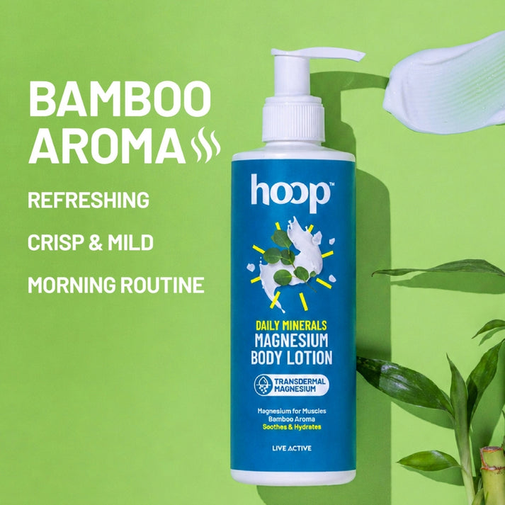 hoop magnesium lotion daily