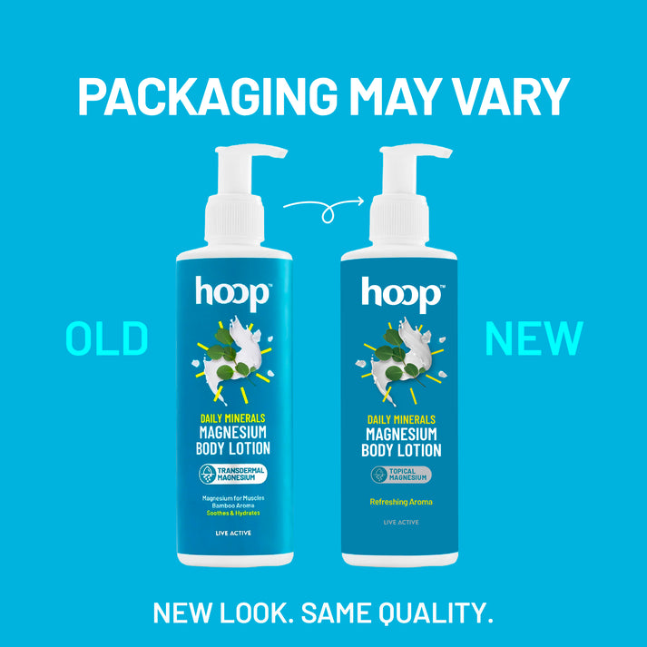 hoop magnesium lotion daily