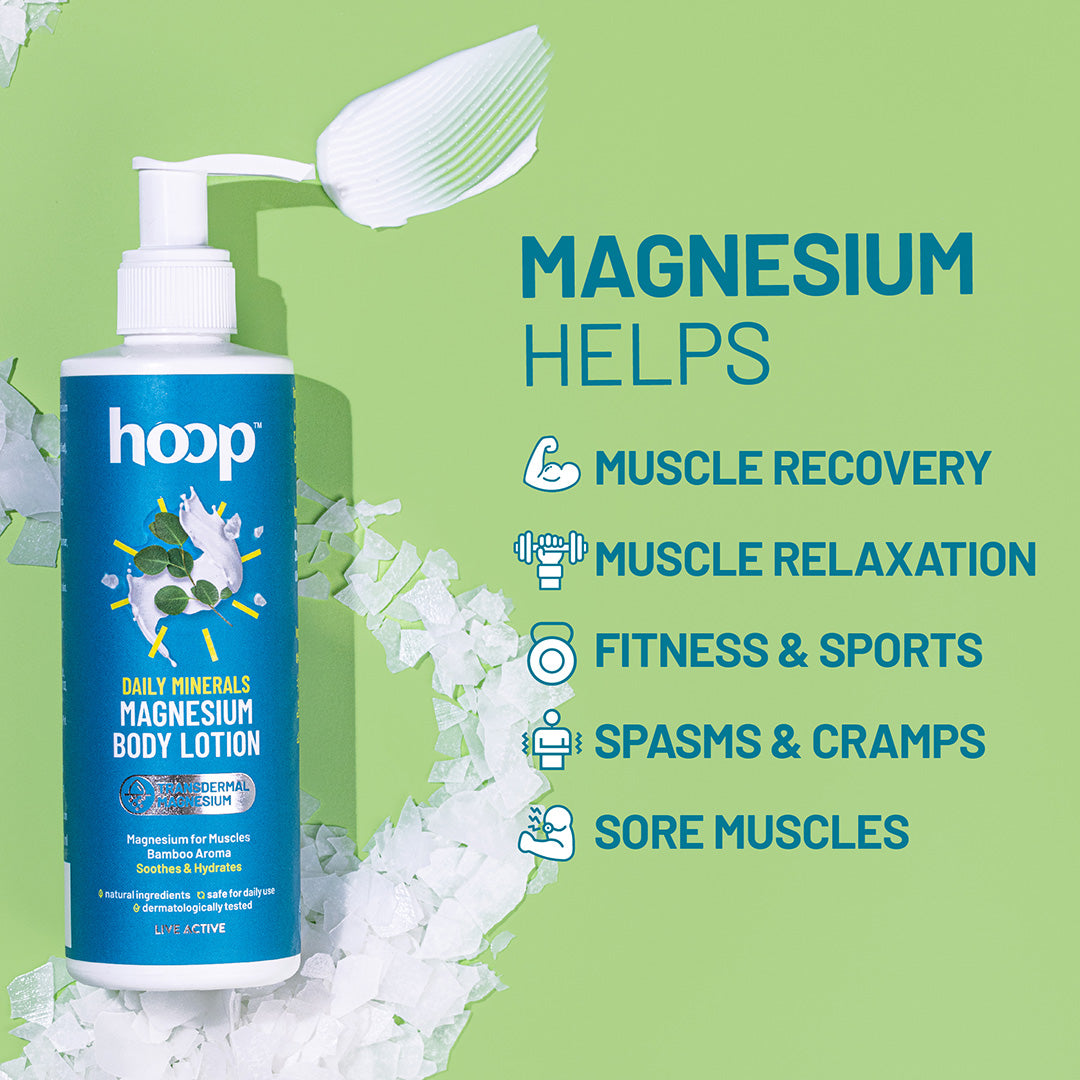 hoop magnesium lotion sore muscle