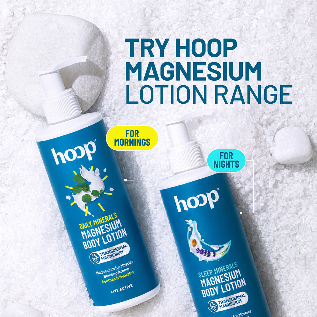 hoop Magnesium Lotion Range