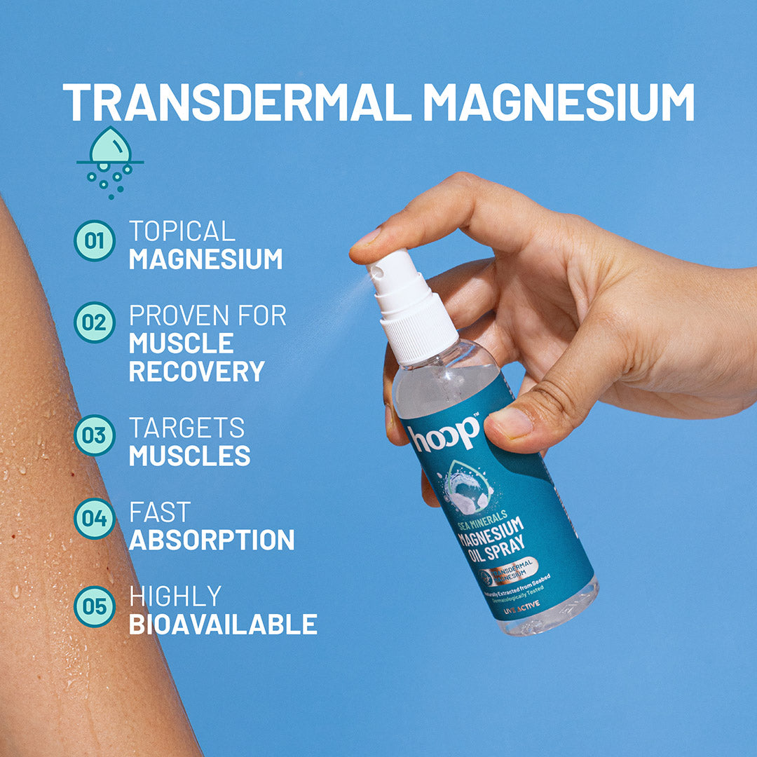 hoop magnesium oil spray muscle relax sleep deep magnesium chloride 