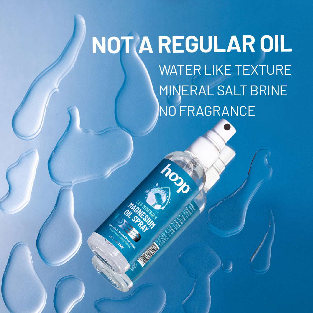 hoop magnesium oil spray muscle relax sleep deep magnesium chloride 