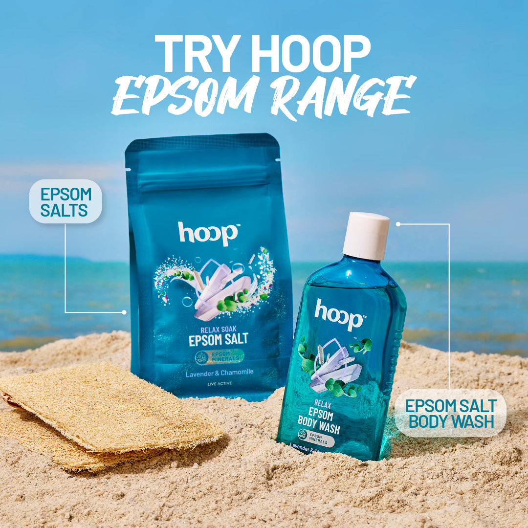 hoop epsom body wash travel relaxation
