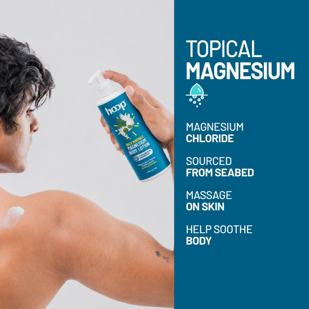 hoop magnesium lotion daily