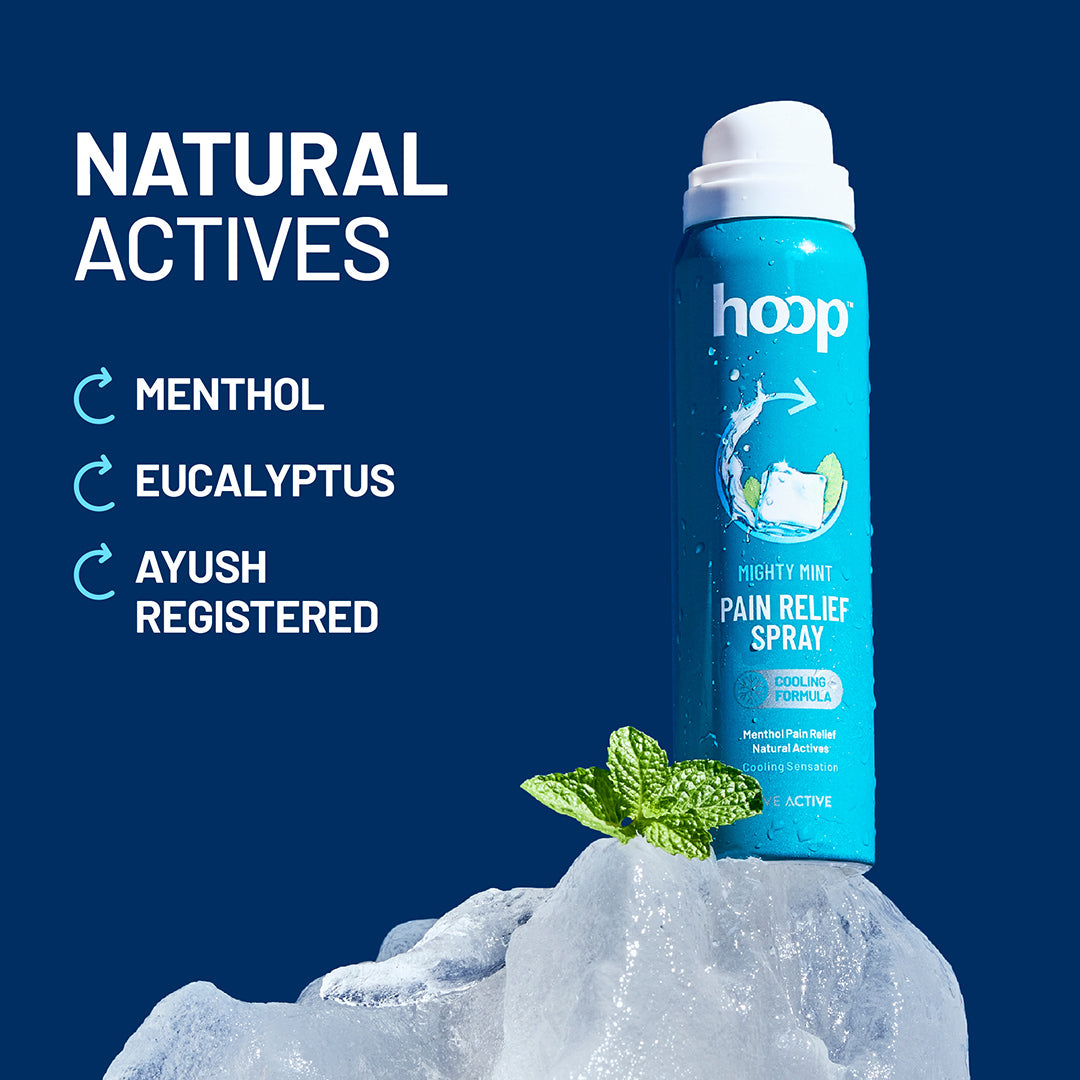 hoop pain relief spray