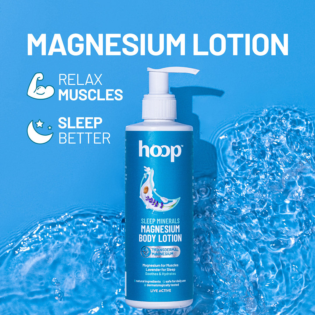 hoop sleep magnesium lotion natural deep sleep