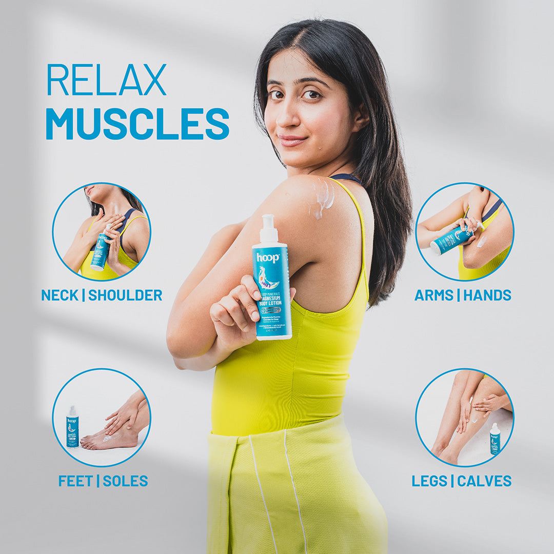Magnesium Sleep Body Lotion hoop