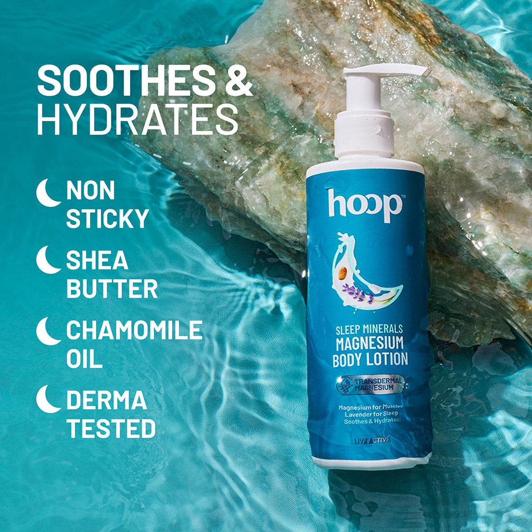 hoop sleep magnesium lotion 