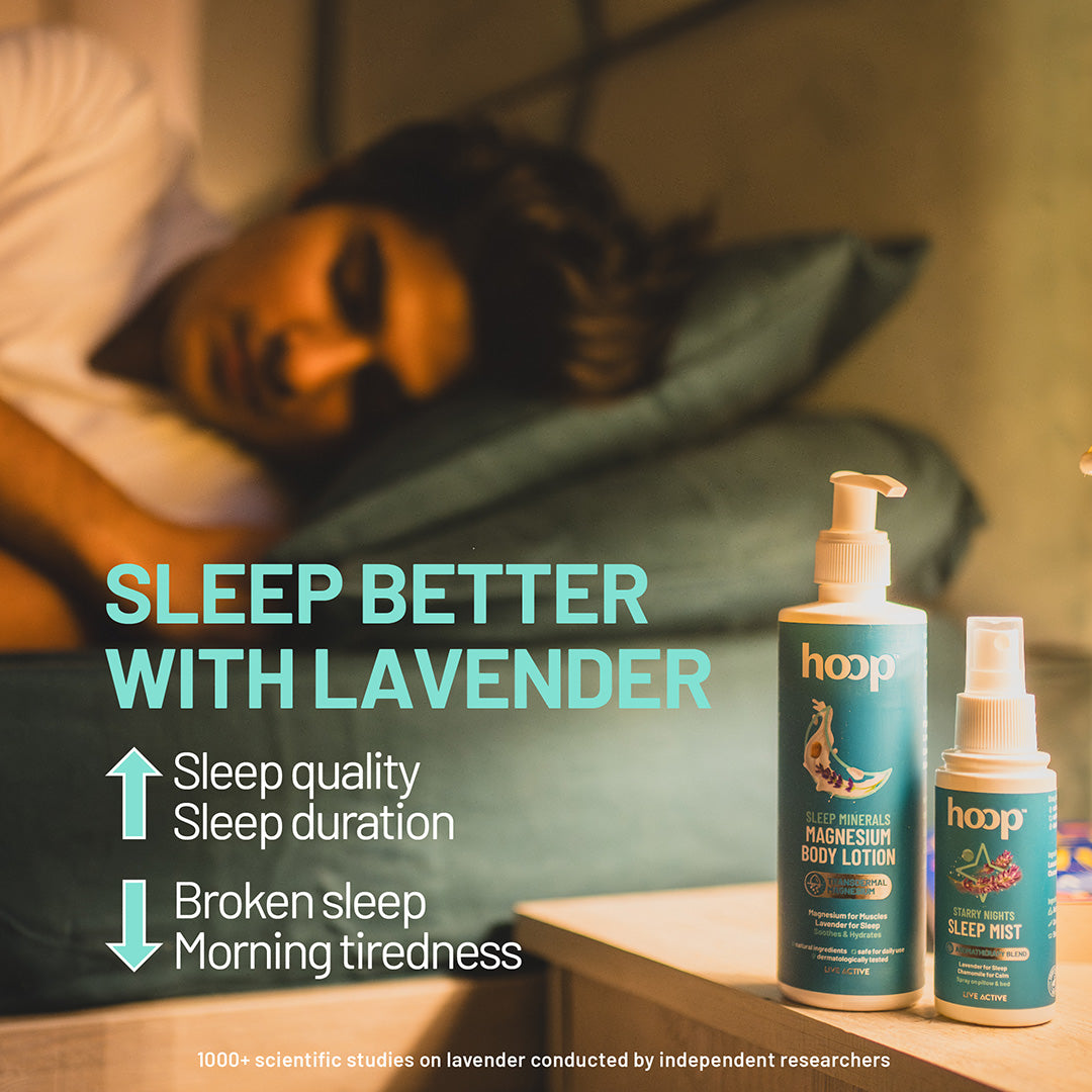 hoop sleep magnesium lotion transdermal therapy