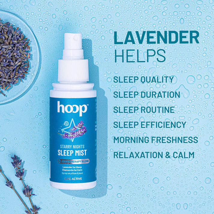 hoop sleep spray lavender chamomile